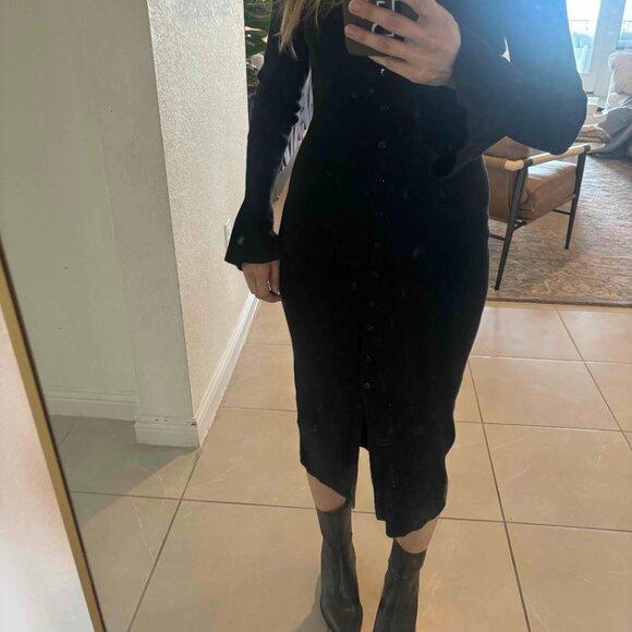 Paige Sundara Knit Midi Dress - Picture 3 of 4